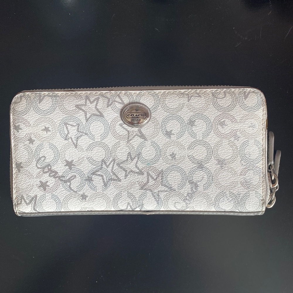 Coach Accordion Stars Wallet